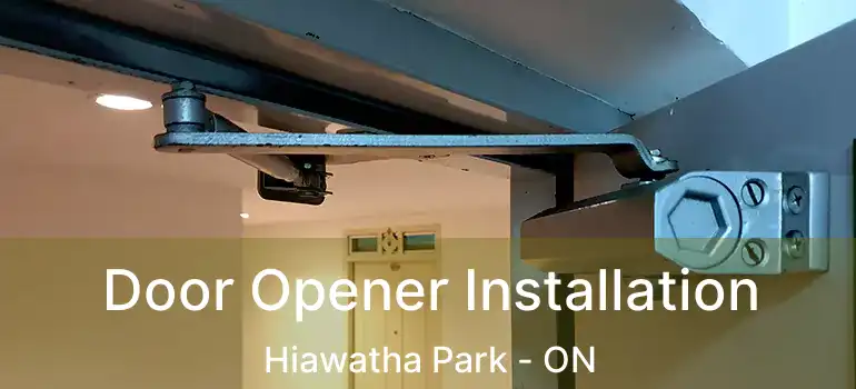  Door Opener Installation Hiawatha Park - ON