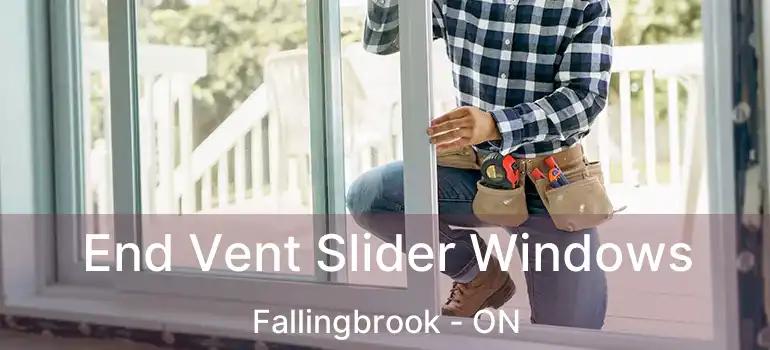  End Vent Slider Windows Fallingbrook - ON