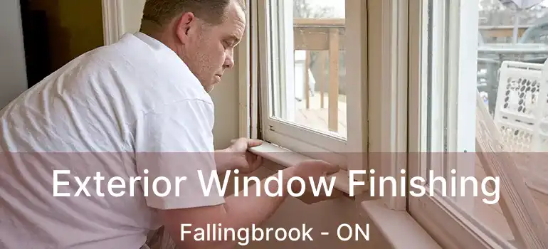  Exterior Window Finishing Fallingbrook - ON
