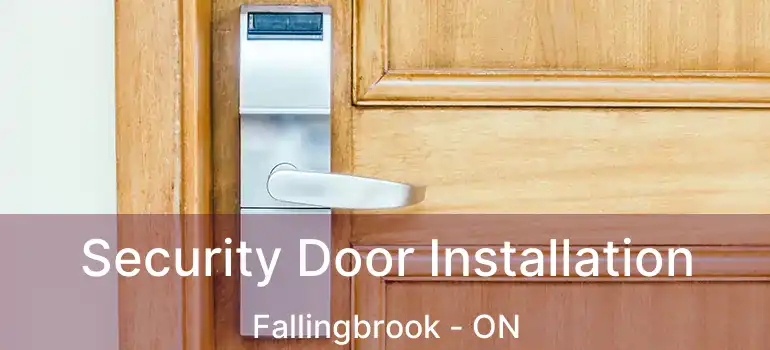  Security Door Installation Fallingbrook - ON