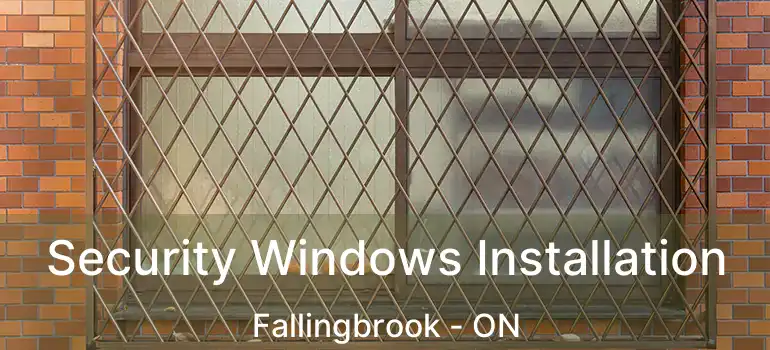  Security Windows Installation Fallingbrook - ON