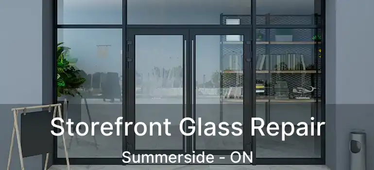  Storefront Glass Repair Summerside - ON