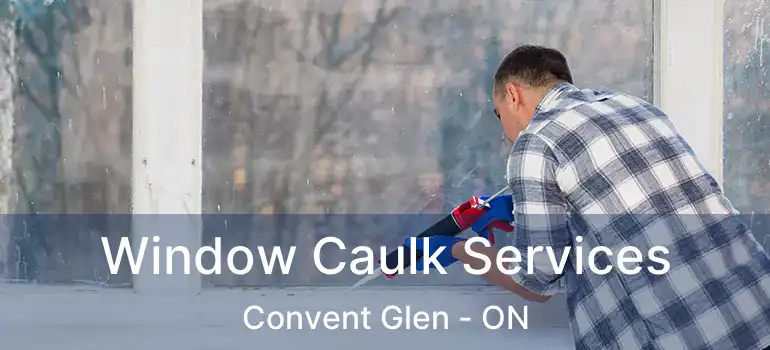  Window Caulk Services Convent Glen - ON