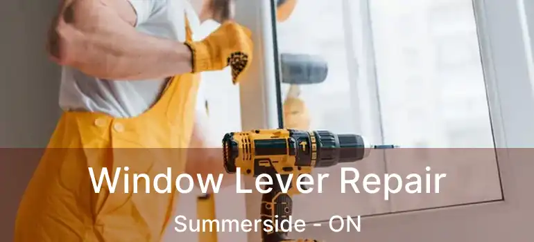  Window Lever Repair Summerside - ON