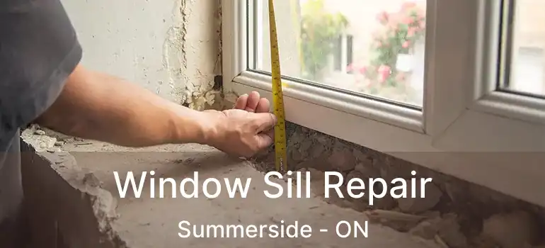  Window Sill Repair Summerside - ON